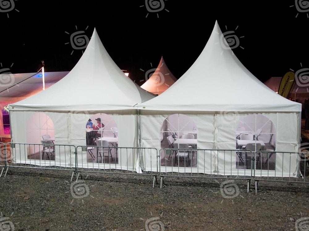 Stan pagoda 5x5m bez potisku 